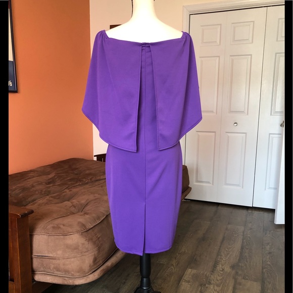 GRACE KARIN purple sheath style dress - Picture 4 of 4